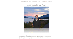 Desktop Screenshot of apartmentsbytroy.com